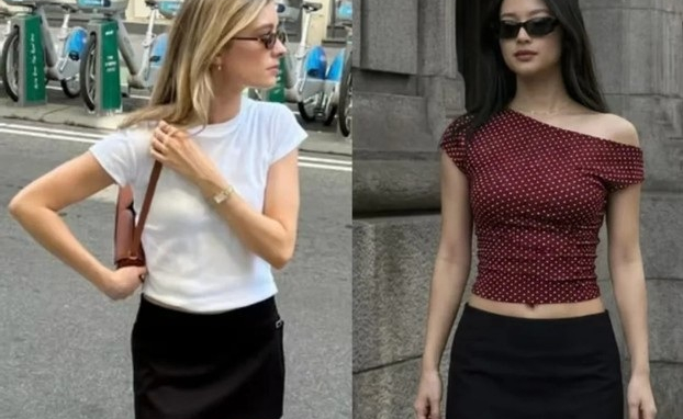 Chân váy chữ A màu đen: Thiết kế tối giản nhưng đủ sức 