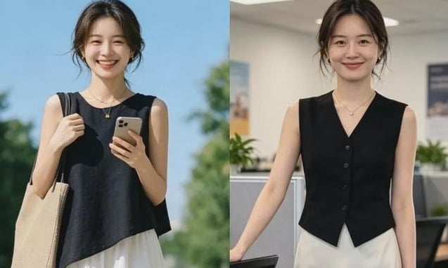 Phối đồ đen trắng mùa hè: Công thức kinh điển giúp vẻ ngoài thanh lịch mà không bao giờ lỗi mốt