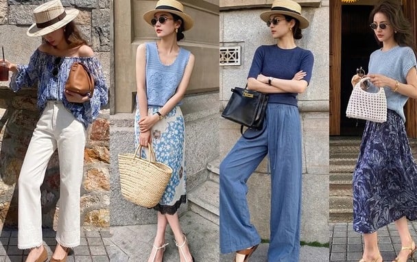 Phong cách sang trọng cổ điển: Cách phối đồ tối giản nhưng vẫn cuốn hút trong mùa hè