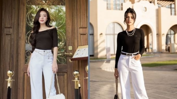 Quần trắng trở lại mạnh mẽ trong mùa hè