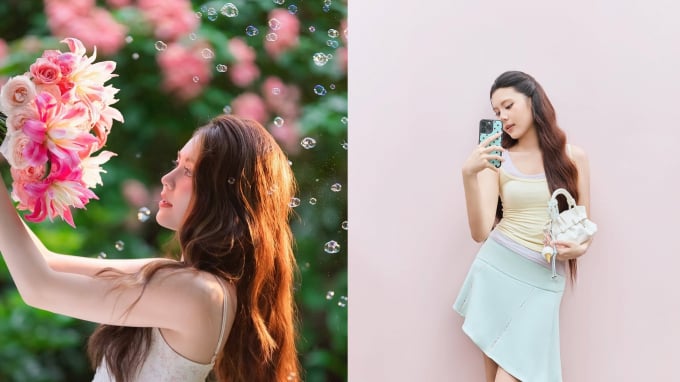 Con gái út Quyền Linh gây sốt với phong cách thời trang trẻ trung, dễ mặc